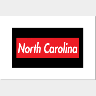 NORTH CAROLINA SUPER USA LOGO Posters and Art